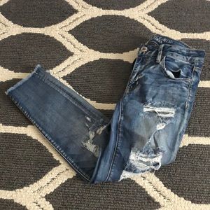 American Eagle Jean Capris